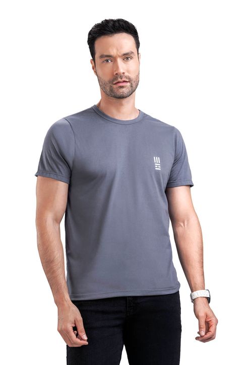 Camiseta Hombre Gris Mp 7766
