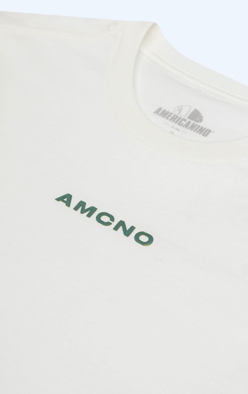Camiseta básica estampada para hombre
