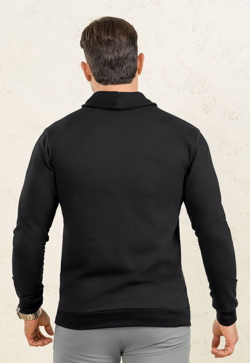 Buzo Hombre Negro Mp 107250