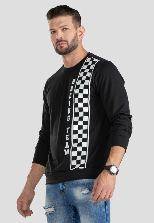 Buzo Hombre Negro Mp 100493