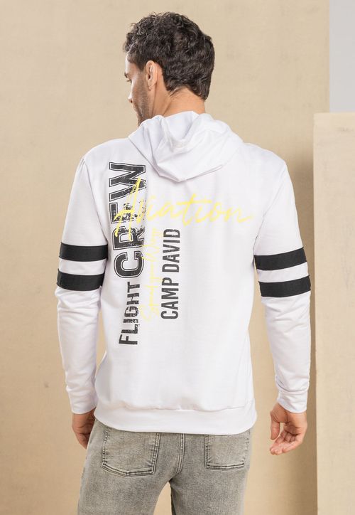 Buzo Hombre Blanco Mp 104101