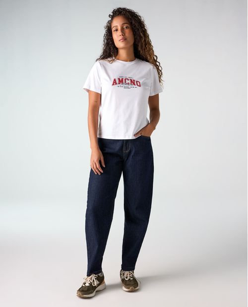 Camiseta Manga Corta Algodón Masculina