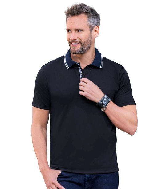 Polo Hombre Musgo Mp 7098