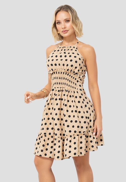 Vestido Corto Mujer Estampado Mp 101029