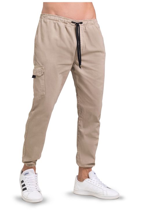 Jogger Hombre Beige Mp 2910