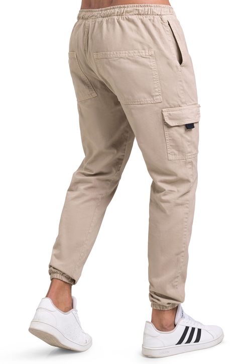 Jogger Hombre Beige Mp 2910