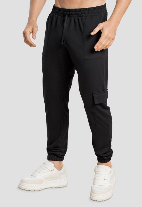 Jogger Hombre Negro Mp 104553