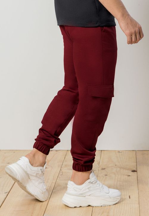 Jogger Hombre Vinotinto Mp 104553