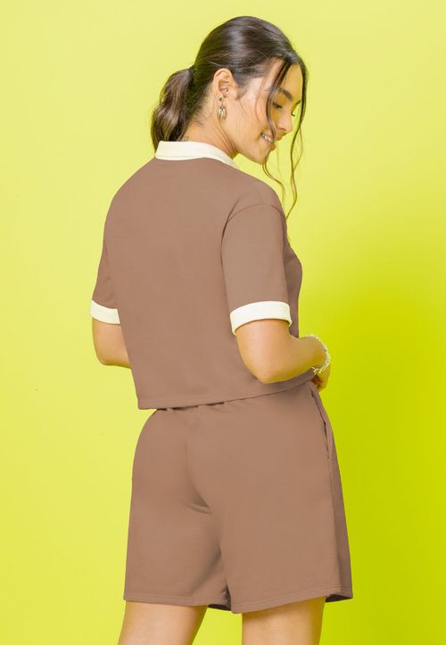 Conjunto Mujer Chocolate Mp 108113