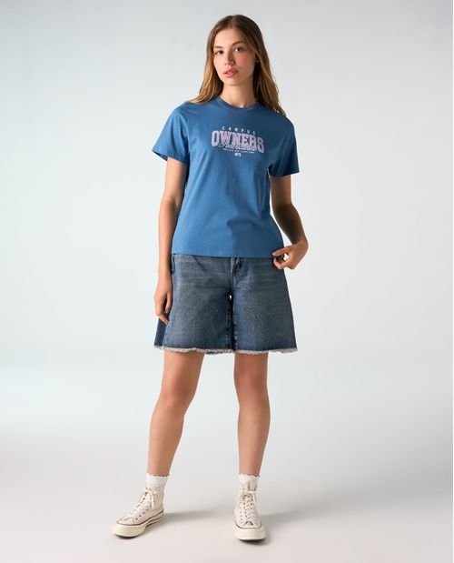 Camiseta Manga Corta Algodón Masculina