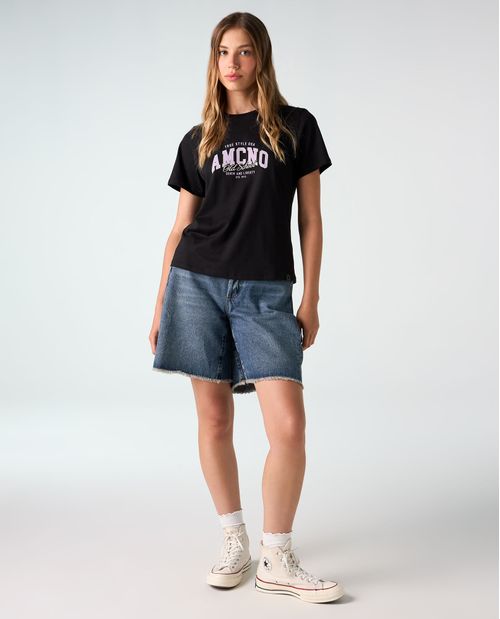 Camiseta Manga Corta Algodón Masculina