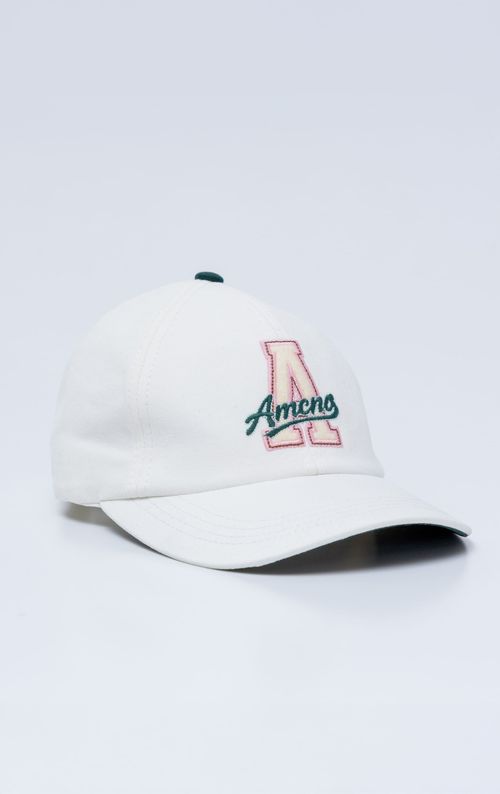 Gorra seis cascos con bordado para mujer