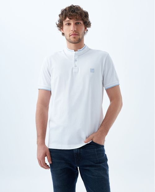 Polo Slim manga corta para hombre