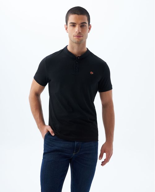Polo Slim cuello neru para hombre