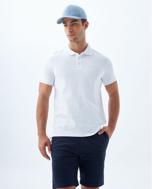 Polo Slim básica para hombre
