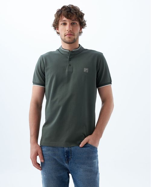 Polo Slim manga corta para hombre