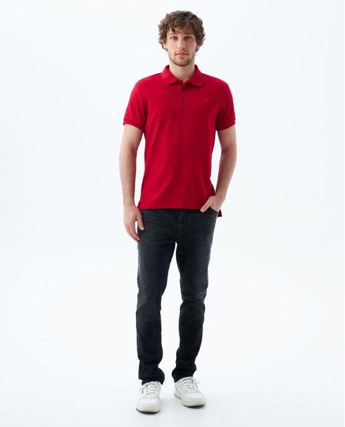 Polo Slim básica para hombre