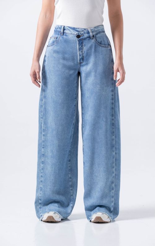 Jean WIDE LEG de Lyocell Femenino