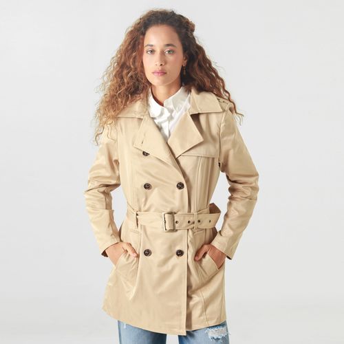 Chaqueta Tipo Gabardina Manga Larga Cuello Sport