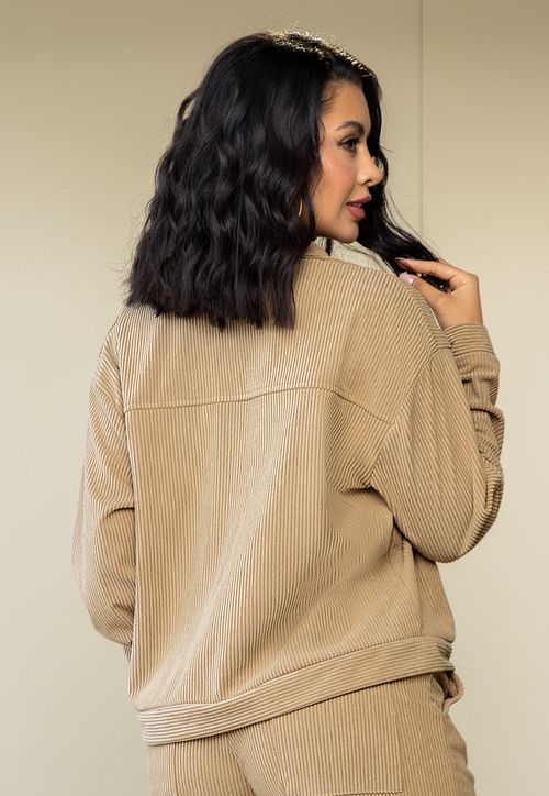 Chaqueta Mujer Beige Mp 104197