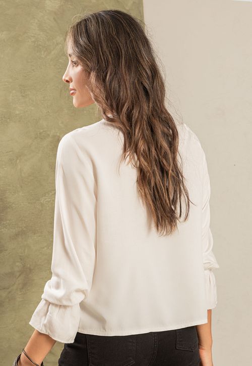 Blusa Mujer Crudo Rutta 110125