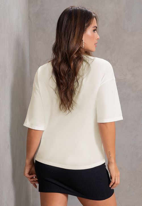 Camiseta Mujer Blanco Atypical 103898