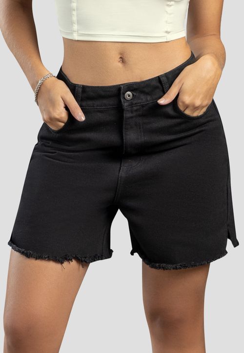 Bermuda Mujer Negro Atypical 104599
