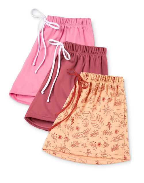 Short Paq X3 Mujer Multicolor FI 89799