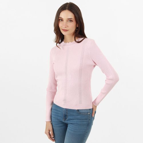 Sweater Cuello Redondo Manga Larga