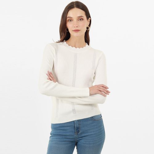 Sweater Cuello Redondo Manga Larga