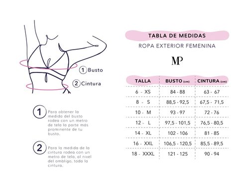 Blusa Mujer Rosa Mp 84269