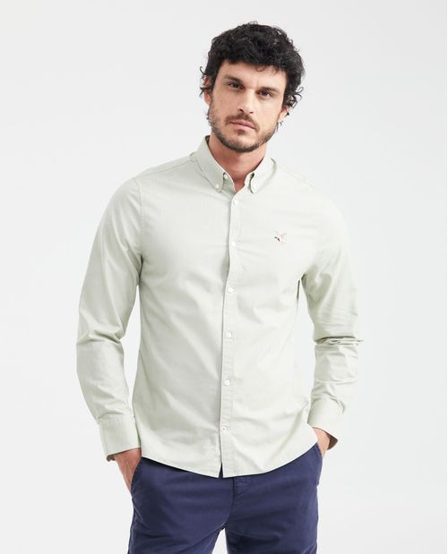 Camisa de Algodón Masculina