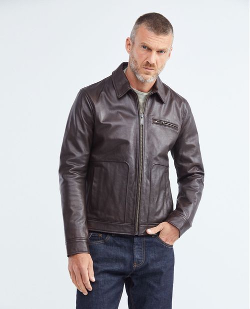 Chaqueta de Piel de Becerro Premium