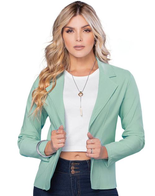 Chaqueta Mujer Verde Mp 88329