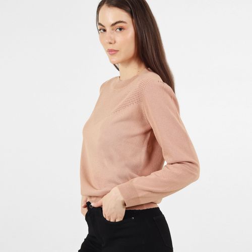 Sweater Cuello Redondo  Manga Corta