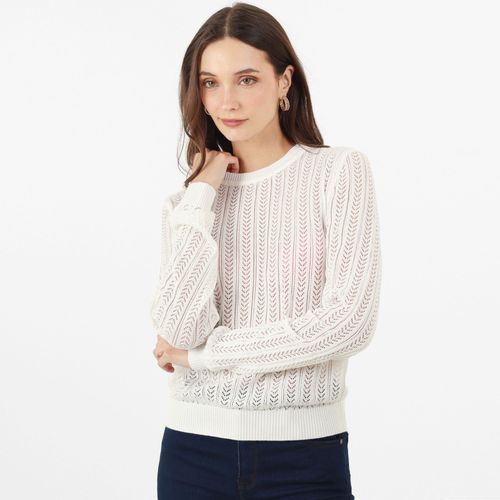 Sweater Cuello Redondo Manga Larga