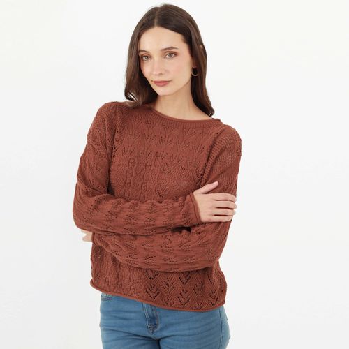 Sweater Cuello Redondo Manga Larga