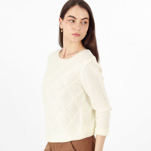 Sweater Cuello Redondo Manga Langa