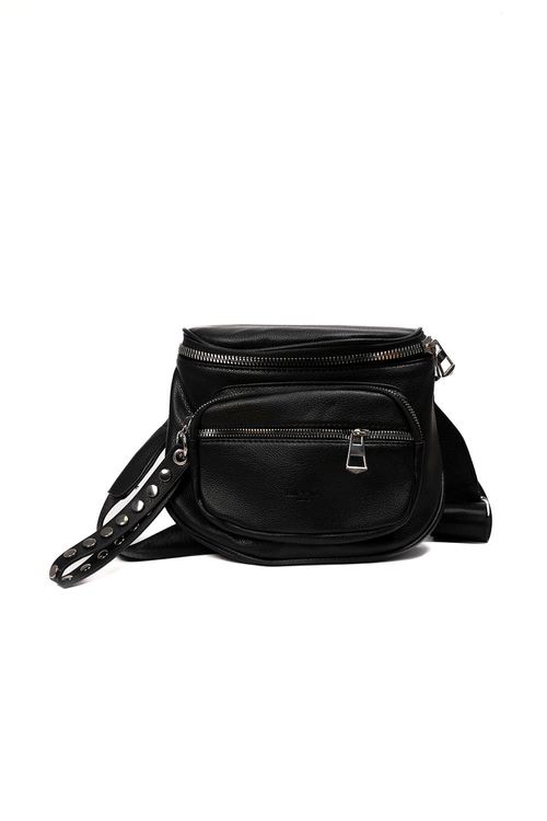 Bolso pequeño con diseño metalizado