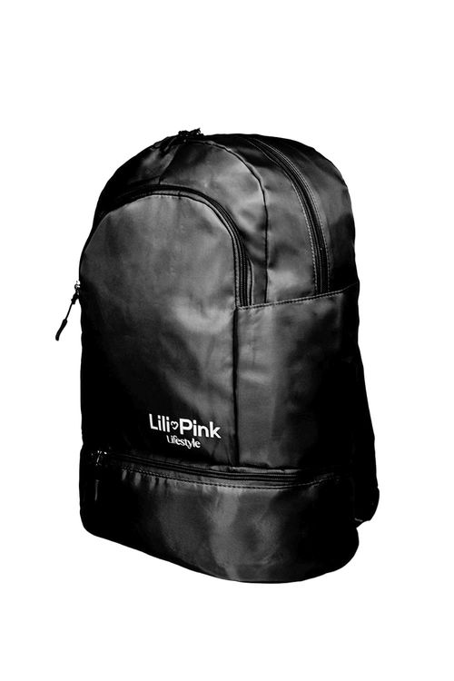 Morral deportivo con compartimientos externos