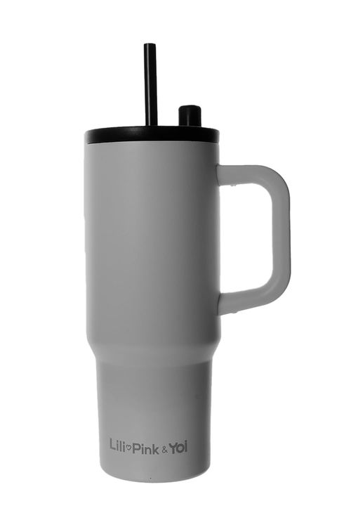 Termo portátil 710ml con manija y pitillo