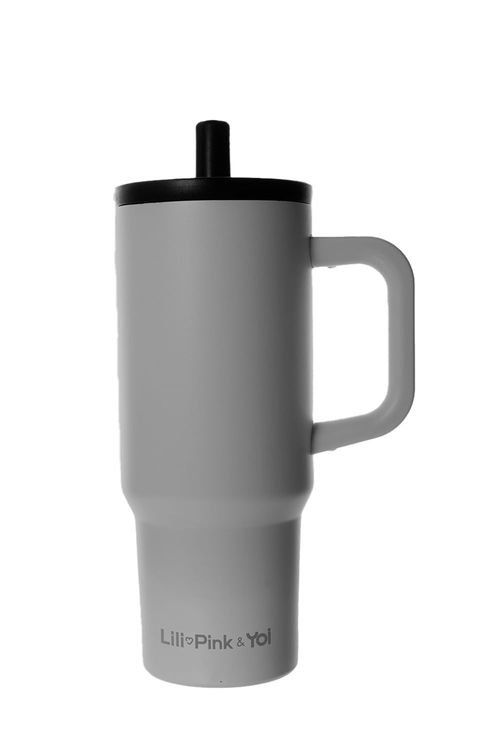 Termo portátil 710ml con manija y pitillo