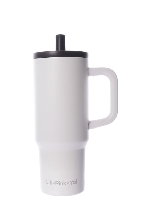 Termo portátil 710ml con manija y pitillo