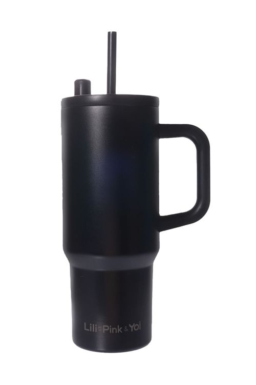 Termo portátil 710ml con manija y pitillo