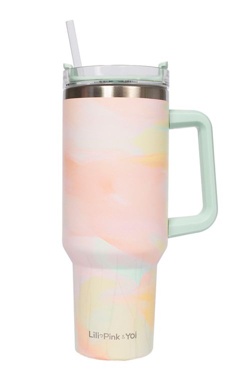 Termo portátil con estampado 1200ml