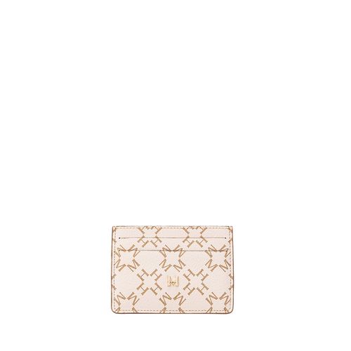 Tarjetero Plano Beige Primario Básico
