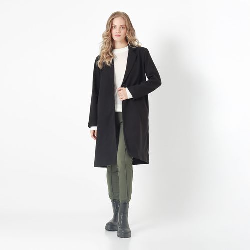 Chaqueta Cuello Solapa Manga Larga