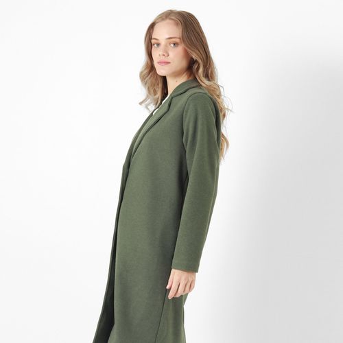Chaqueta Cuello Solapa Manga Larga