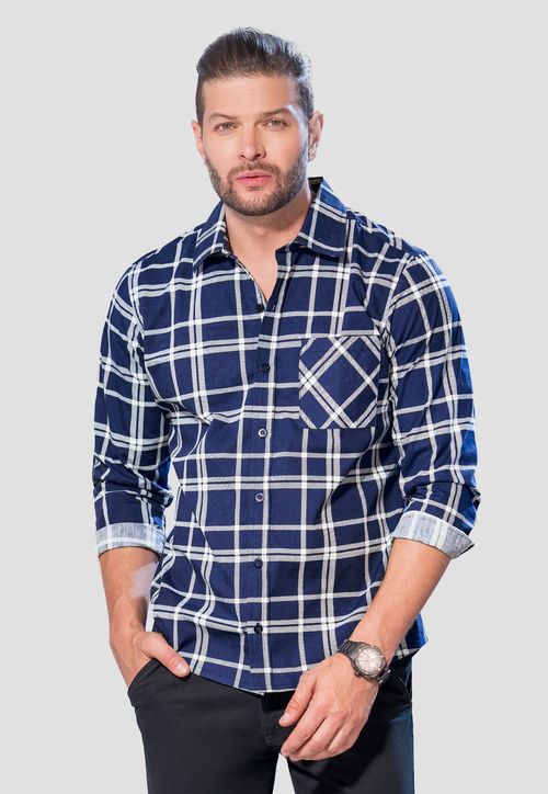 Camisa Hombre Estampado Mp 105330