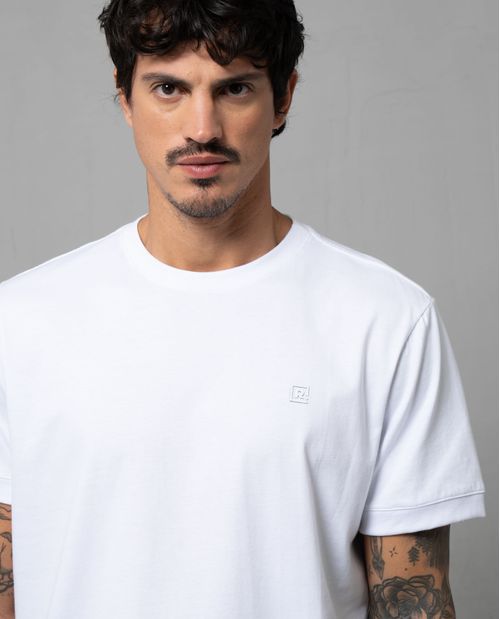 Camiseta de cuello redondo para hombre